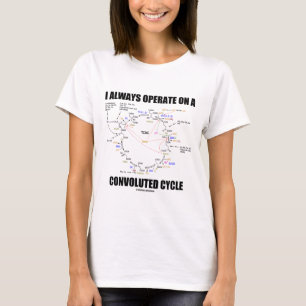 Ich lasse immer an einen gewundenen Zyklus laufen T-Shirt