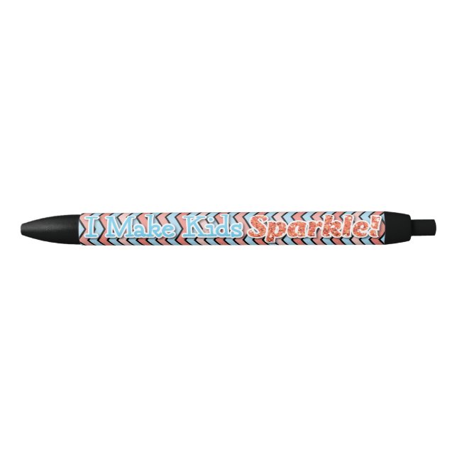 Ich lasse Kinder Schein einsperren [ORANGE] Kugelschreiber (Vorderseite)