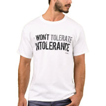 Ich lasse nicht Intoleranz - T - Shirt zu
