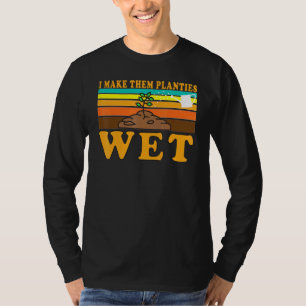 Ich lasse sie Planties Vintagen Gärtnerbotanisten T-Shirt