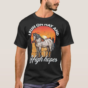 Ich laufe auf Heu und großen Hoffnungen - Zurück z T-Shirt