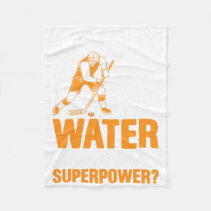 Ich laufe auf Wasser Eishockeyliebhaber Spieler Su Fleecedecke