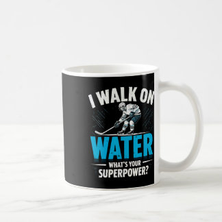 Ich laufe auf Wasser, was ist deine Superkraft Eis Kaffeetasse