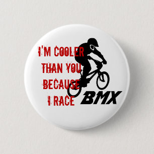 Ich laufe BMX Knopf Button