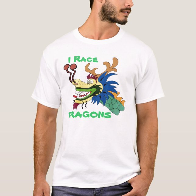 Ich laufe, DRACHEN T-Shirt (Vorderseite)
