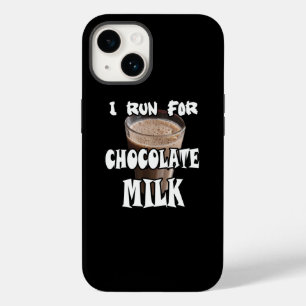Ich laufe für Schokoladenmilch Laufen Case-Mate iPhone 14 Hülle