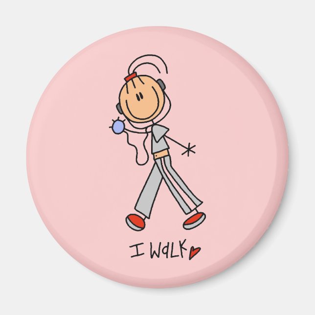 Ich laufe magnet (Vorne)