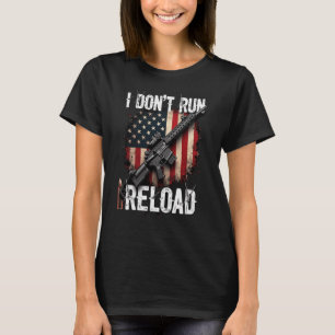 Ich laufe nicht, ich lade nach (auf der Rückseite) T-Shirt