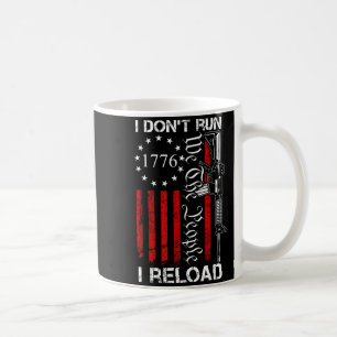 Ich laufe nicht, ich lade nach - USA We The People Kaffeetasse