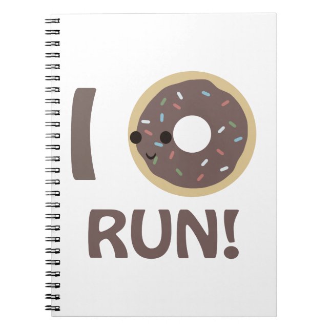 Ich laufe notizblock (Vorderseite)