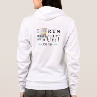 Ich laufe, um das verrückte aufzubrauchen - Hoodie