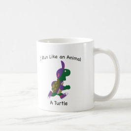 Ich laufe wie ein Tier - Schildkröte Kaffeetasse