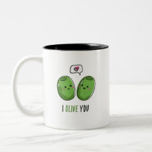 Ich lebe dir Tasse mit zwei Tonen Kaffee