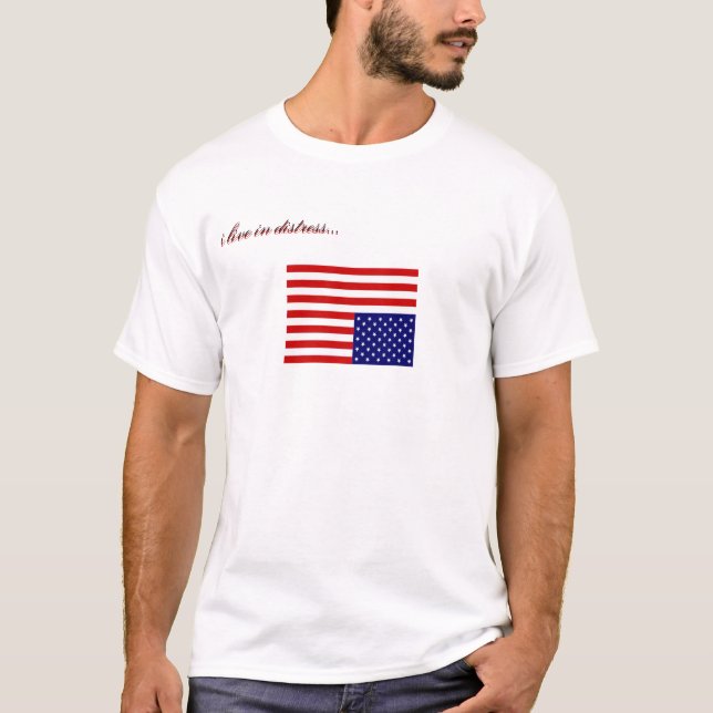 ich lebe in der Bedrängnis… T-Shirt (Vorderseite)