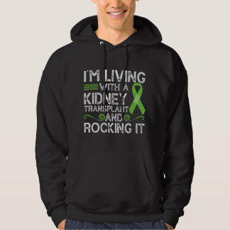 Ich lebe mit einem Nierentransplantat-Empfänger Hoodie