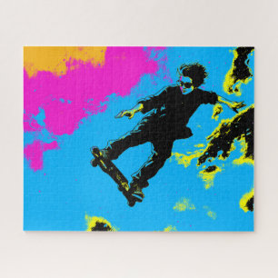 Ich lebe um zu fliegen - Skateboarder
