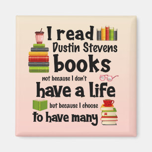 Ich lebe viele Leben, die Bücher von Dustin Steven Magnet
