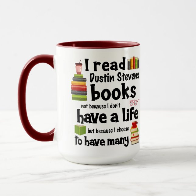Ich lebe viele Leben, die Bücher von Dustin Steven Tasse (Links)