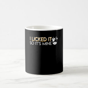 Ich leckte es also seinen kaffeetasse