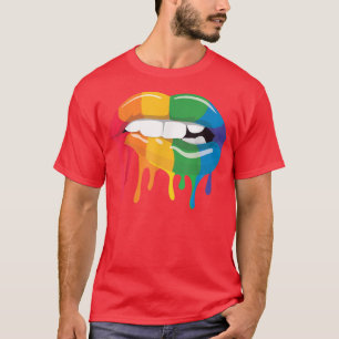 Ich leckte es, es ist also meine LGBT-Regenbogenli T-Shirt