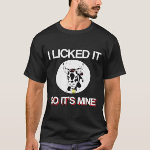 Ich leckte es so seine Bergkuh Heifer Bauer Gi T-Shirt