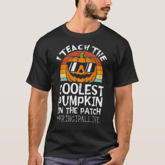 Ich lehre den Coolsten Kürbis in das Pflasterprinz T-Shirt