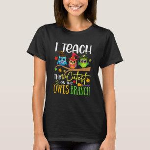 Ich lehre die Niedlichen Owls an der Abendmahlzeit T-Shirt