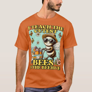 ich lehre die niedlichsten Bienen im Bienenstock T-Shirt