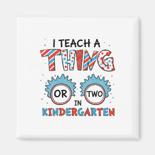 Ich lehre ein oder zwei Dinge im Kindergarten zurü Magnet