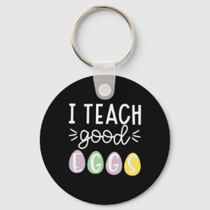Ich lehre gute Eier Schule Osterhase Eier Ostern  Schlüsselanhänger