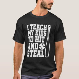 Ich lehre meine Baseball-Mama zu schlagen und zu s T-Shirt