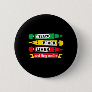 Ich lehre schwarze Leben und sie Probleme bis zum Button