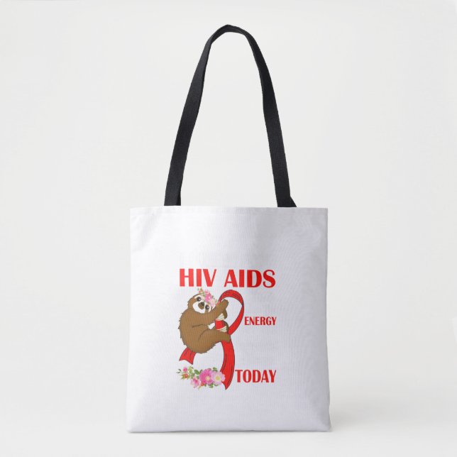 Ich leide an HIV-Aids, die ich nicht mit Energie p Tasche (Vorderseite)