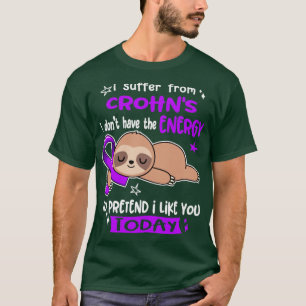 Ich leide an Kreuzen habe ich nicht die Energie, u T-Shirt