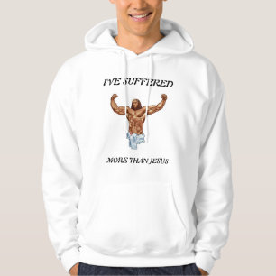 ICH LEIDE MEHR ALS JESUS HOODIE