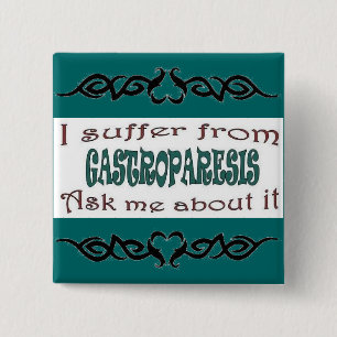 Ich leide unter Gastroparesis Button