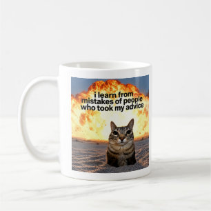 Ich lerne von Menschen, die meinen Rat befolgt hab Kaffeetasse
