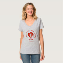 ICH LESE BANNED BOKS / Nacken T - Shirt
