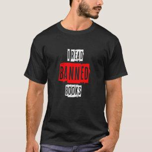 Ich lese Banned Books V-Nacken Premium T-Shirt