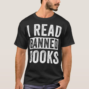 Ich lese Bücher, die für Männer gesperrt sind, les T-Shirt