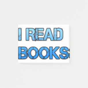 Ich lese Bücher Post-it Klebezettel