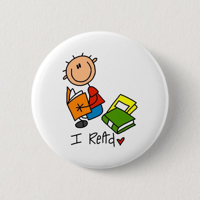 Ich lese button (Vorderseite)