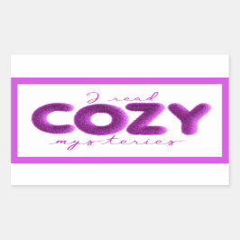Ich lese cosy Mysteries Stickers