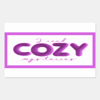 Ich lese cosy Mysteries Stickers
