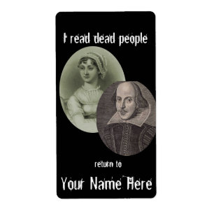 Ich lese Dead People Buchzeichen ..