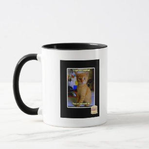 Ich lese deine Zeitschrift Tasse