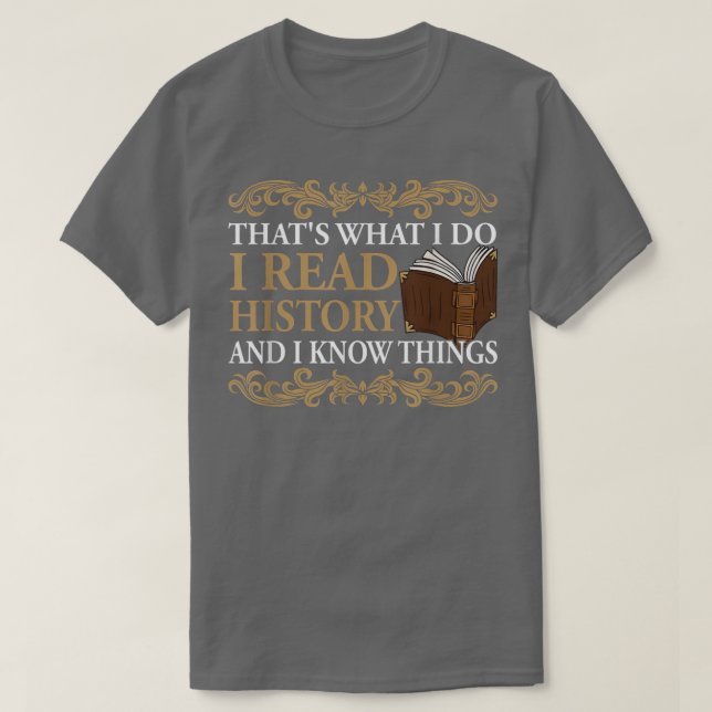 Ich lese Geschichte und Niedliche Buchliebhaber608 T-Shirt (Design vorne)
