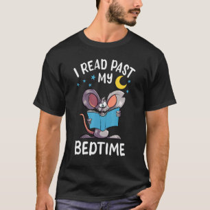 Ich lese meine Schlafzeit - Buch Maus lesen T-Shirt