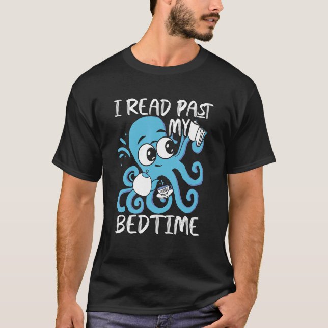 Ich lese meine Schlafzimmerbücher T-Shirt (Vorderseite)