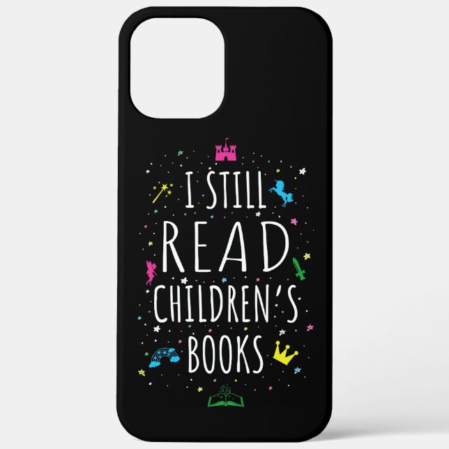 Ich lese noch Kinderbücher I Case-Mate iPhone Hülle (Rückseite)
